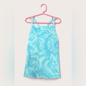 Cat & Jack Girls Tie-Dye Ribbed Tank Top – Size S (6/7)